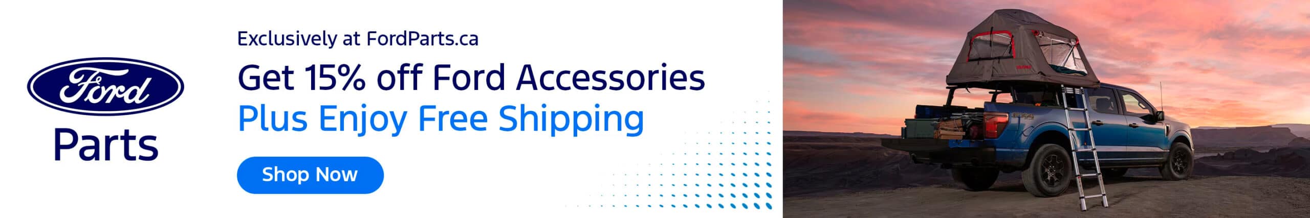 Ford Parts. Exclusively at Ford Parts dot C A. Get 15 % off Ford Accessories Plus Enjoy Free Shipping. Shop Now.