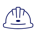 Icon of a hard hat