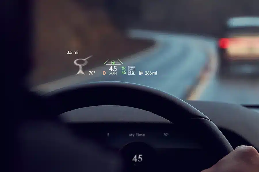 AVAILABLE HEAD-UP DISPLAY