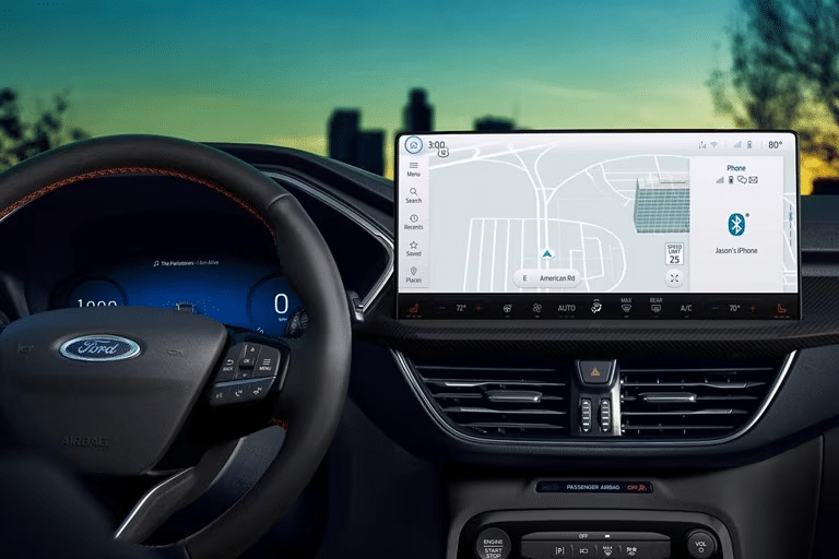 Navigation intégrée connectée (avec trois ans de service)