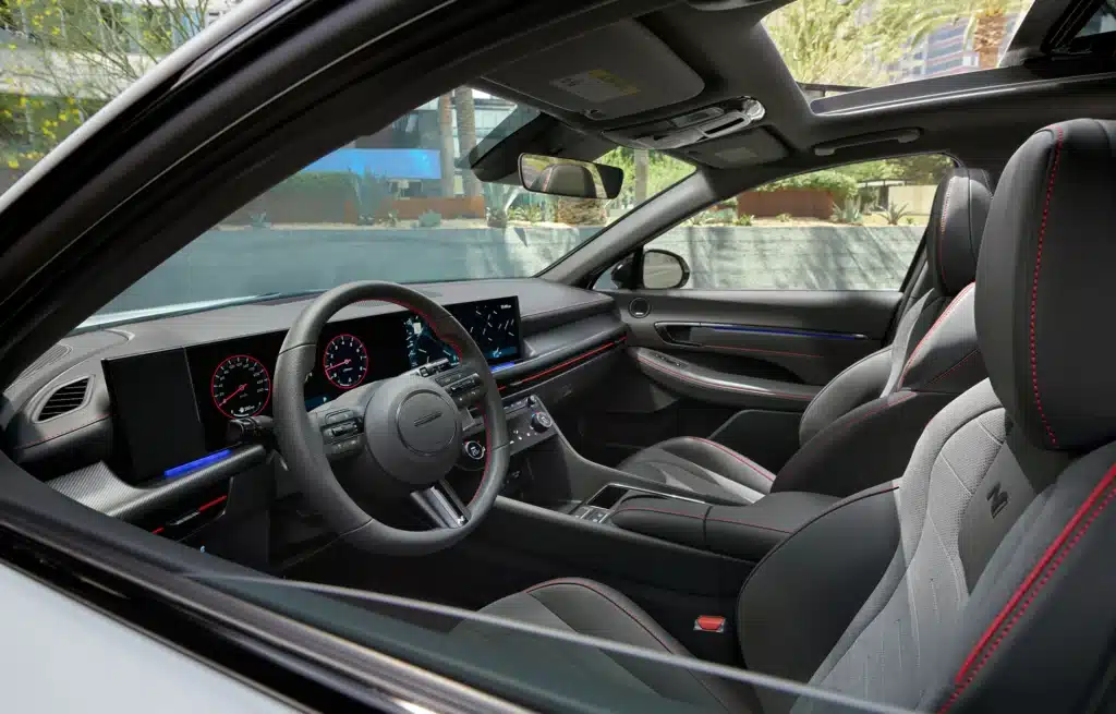 An interior built for comfort.