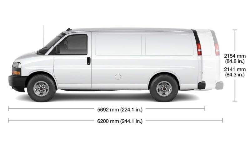 2025 GMC Savana Cargo 3500 Extended Wheelbase