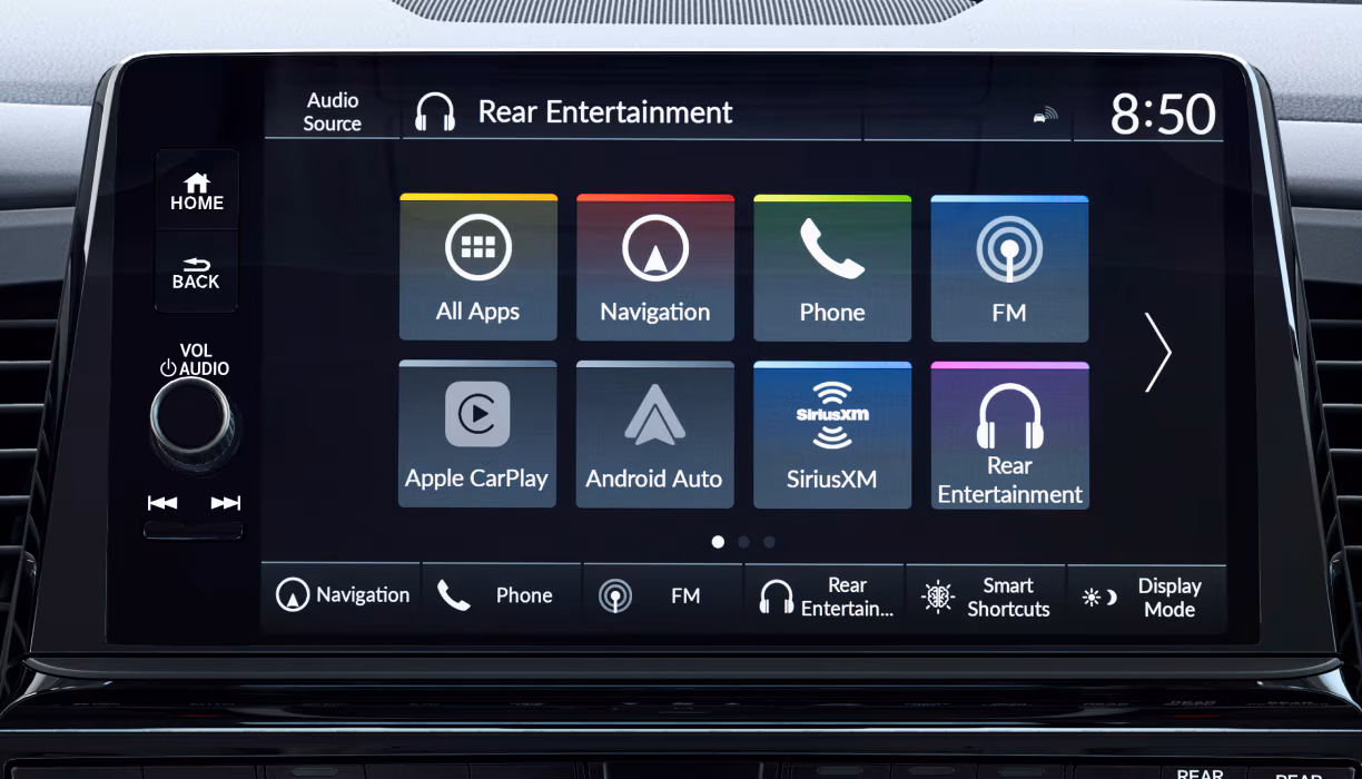 9" Touchscreen Centre Display