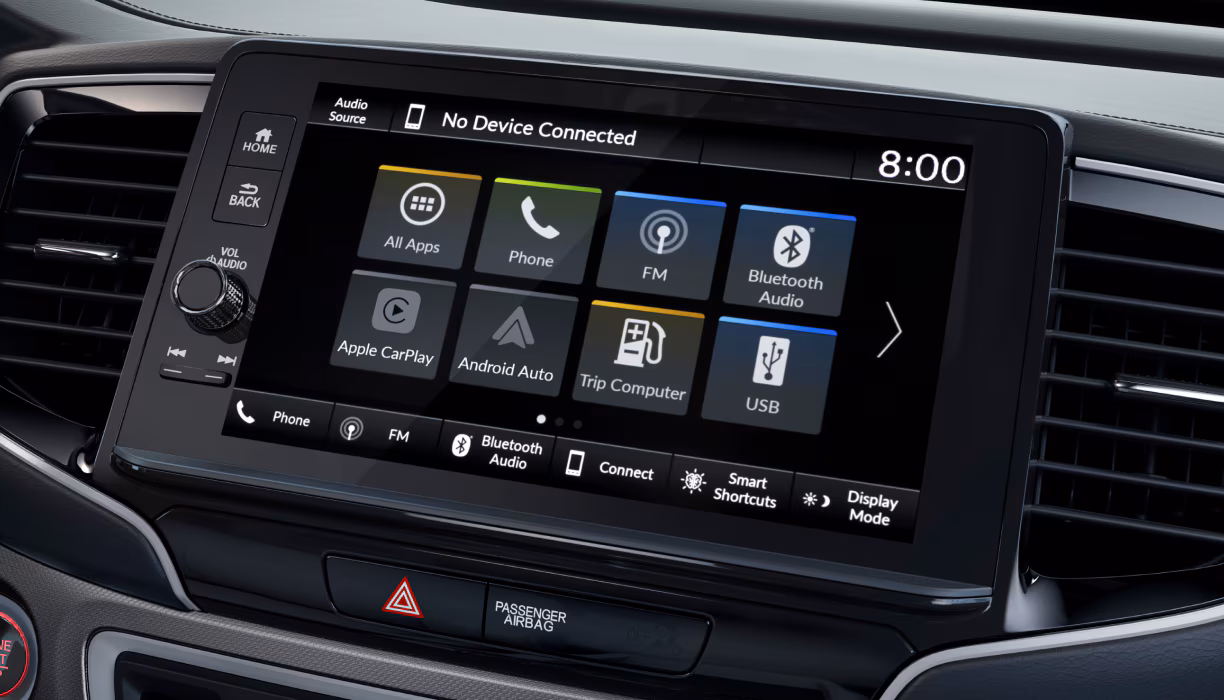 9" Touch-Screen Centre Display