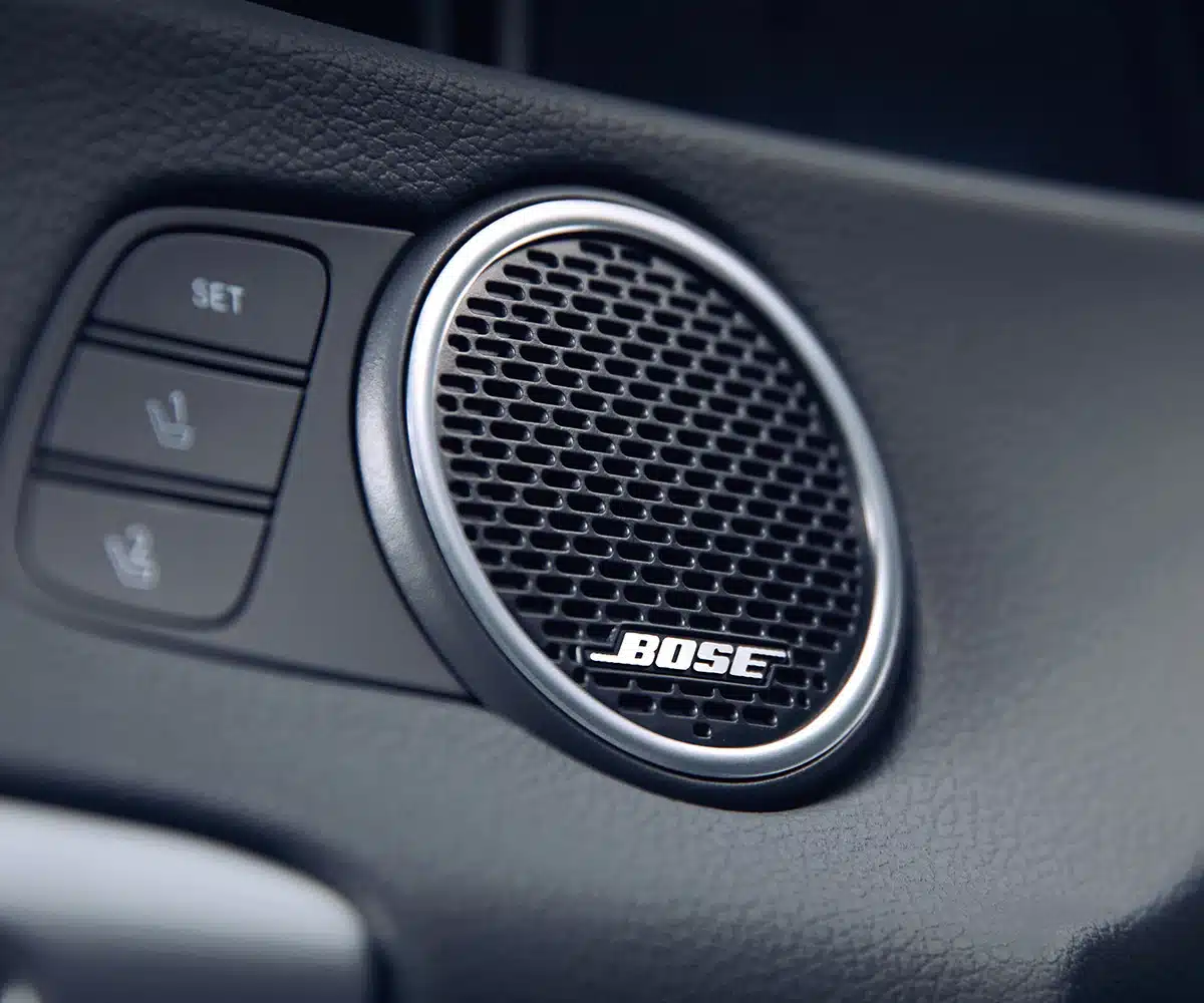 Bose® premium sound system with 12 speakers