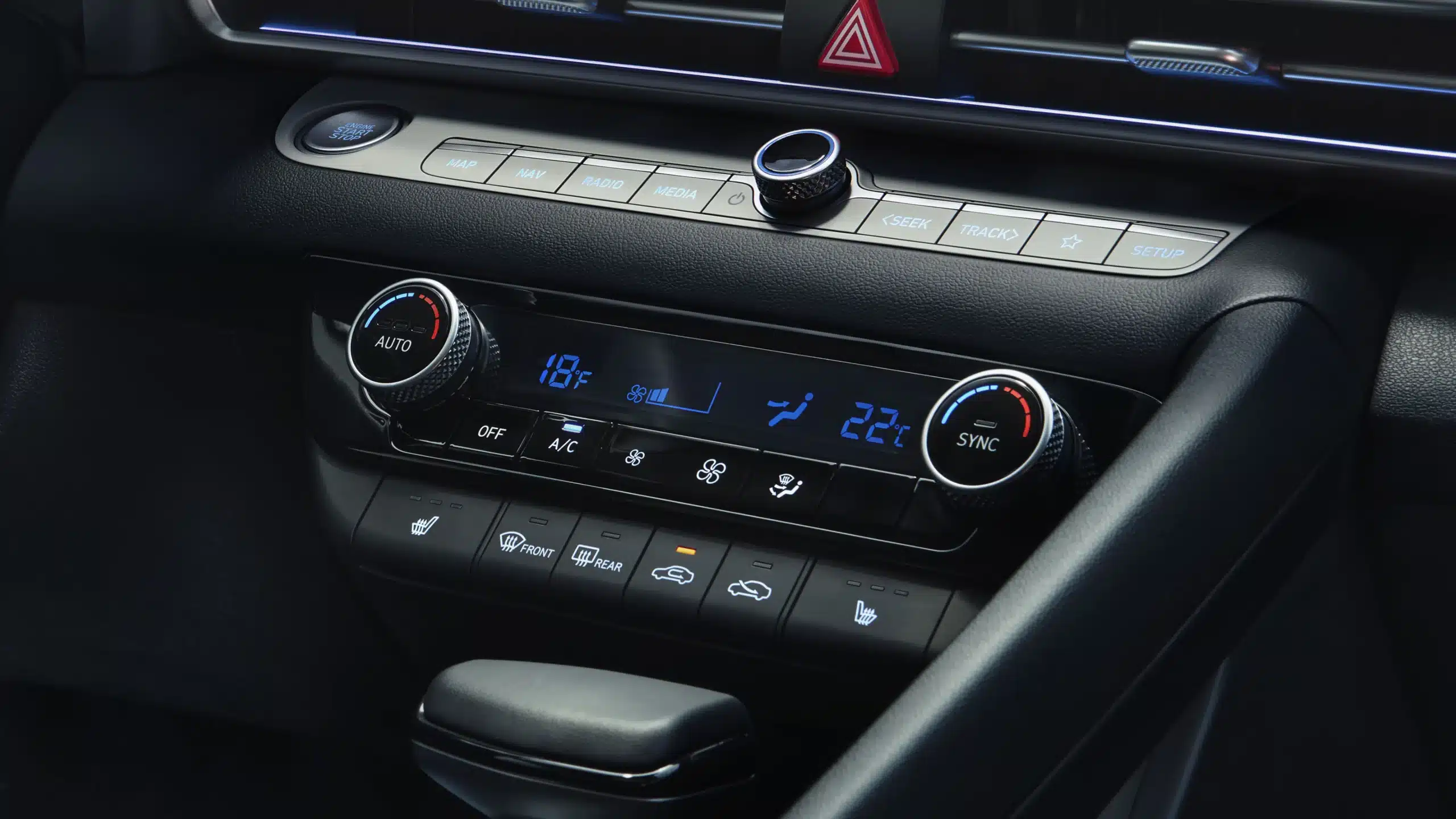 Dual-zone automatic climate control