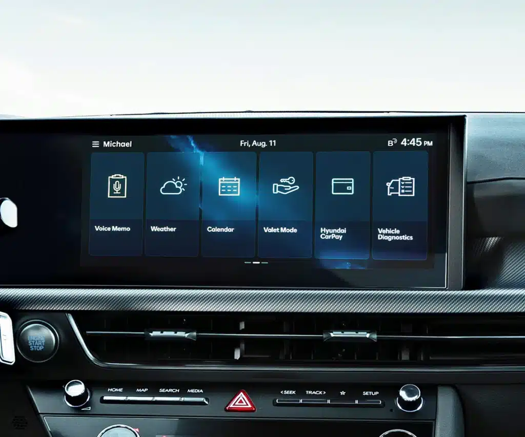 12.3" infotainment system with available navigation system