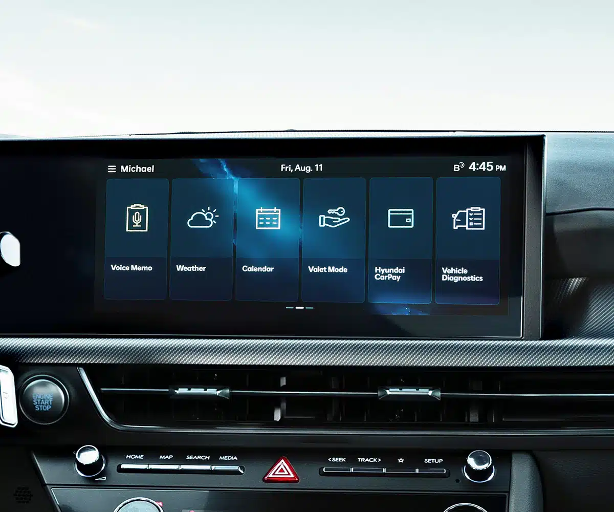 12.3" infotainment system with available navigation system