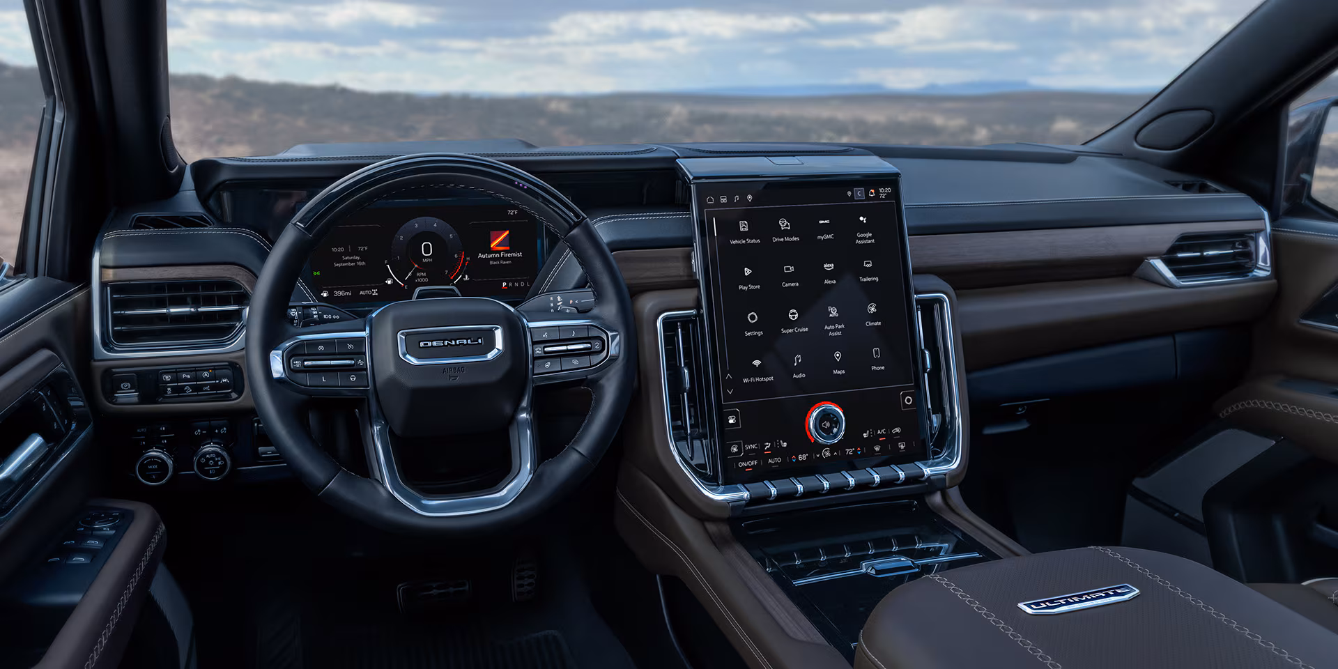 16.8" DIAGONAL PREMIUM GMC INFOTAINMENT SYSTEM