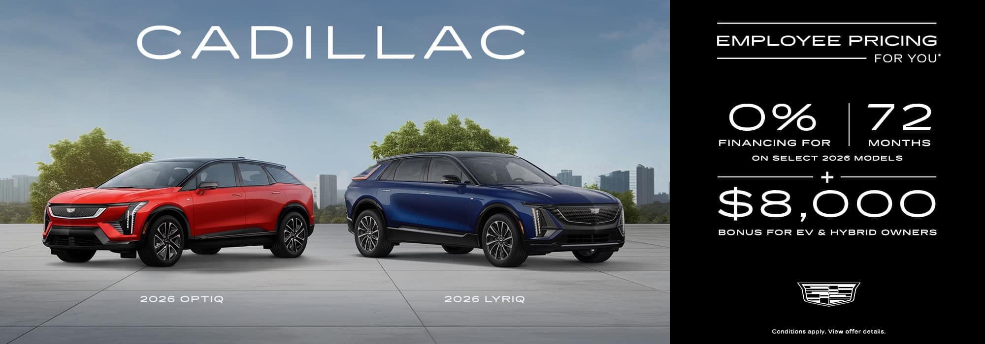 2026 Cadillac Family Finance