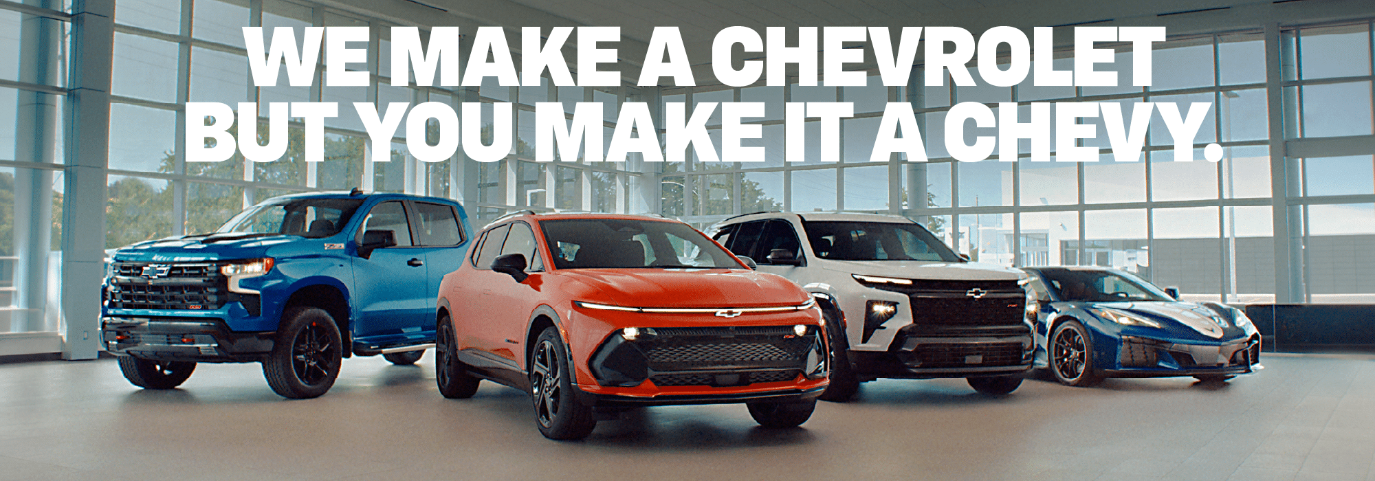 Slide We Make a Chevrolet